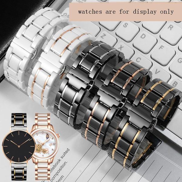 watch bands ceramic +fine steel watchband 13 14 15 16 17 18 19 20 21 22 23 24mm luxury chain for male and female bracelet gift tool, Black;brown
watch bands ceramic +fine steel watchband 13 14 15 16 17 18 19 20 21 22 23 24mm luxury chain for male and female bracelet gift tool, Black;brown