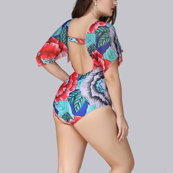 one-piece suits women swimwear plus size push up floral printed flying sleeve bikini beautiful back large one piece swimsuit xl-5xl
one-piece suits women swimwear plus size push up floral printed flying sleeve bikini beautiful back large one piece swimsuit xl-5xl