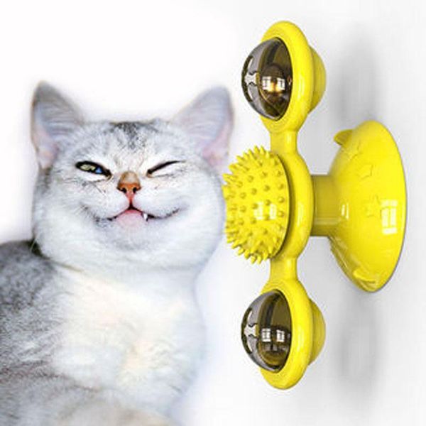 cat toys windmill for cats and pets puzzles turntable games with brushes, pet toys, interactive supplies kittens
cat toys windmill for cats and pets puzzles turntable games with brushes, pet toys, interactive supplies kittens