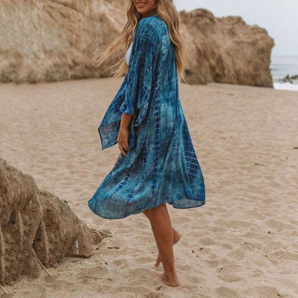 women's swimwear women stylish middle long cover up cardigan comfortable for beach, White;black
women's swimwear women stylish middle long cover up cardigan comfortable for beach, White;black