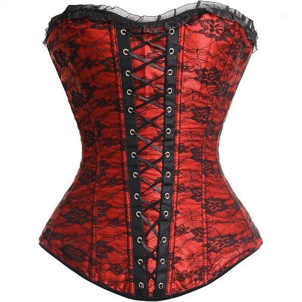 bustiers & corsets gothic overbust for women burlesque flower print lace up corset bustier plus size korseblack red purple, Black;white
bustiers & corsets gothic overbust for women burlesque flower print lace up corset bustier plus size korseblack red purple, Black;white