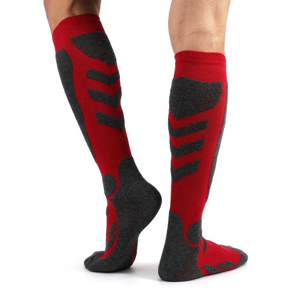 sports socks lixada 2 pairs men's professional ski thick knit winter athletic stockings outdoor breathable quick dry, Black
sports socks lixada 2 pairs men's professional ski thick knit winter athletic stockings outdoor breathable quick dry, Black