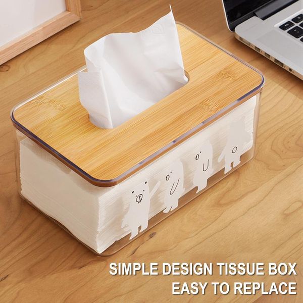 cute bears pattern tissue box wooden plastic rectangular holder for disposable paper facial tissues napkin home supplies boxes & napkins
cute bears pattern tissue box wooden plastic rectangular holder for disposable paper facial tissues napkin home supplies boxes & napkins