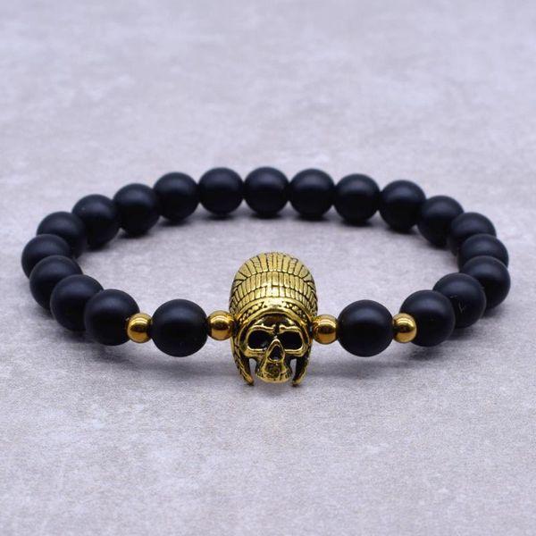 link, chain european and american skull bracelet black stone 8mm bead with hematite men jewelry gifts pulseras
link, chain european and american skull bracelet black stone 8mm bead with hematite men jewelry gifts pulseras