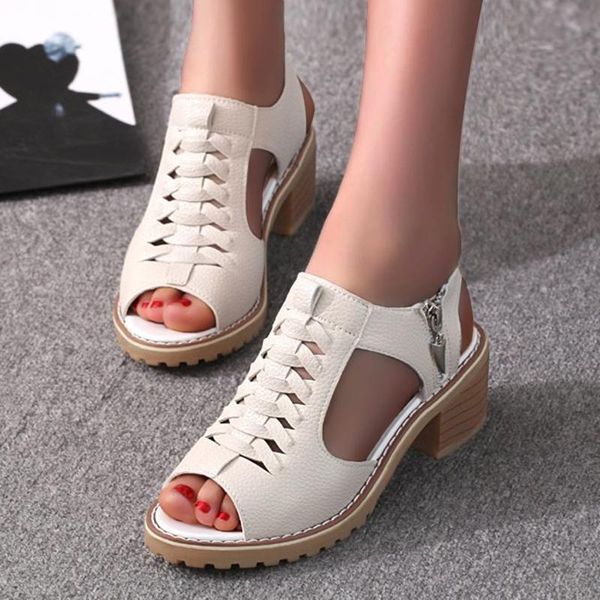 sandals 2021 women's square heel summer shoes peep toe zip gladiator women platform zapatillas mujer, Black
sandals 2021 women's square heel summer shoes peep toe zip gladiator women platform zapatillas mujer, Black