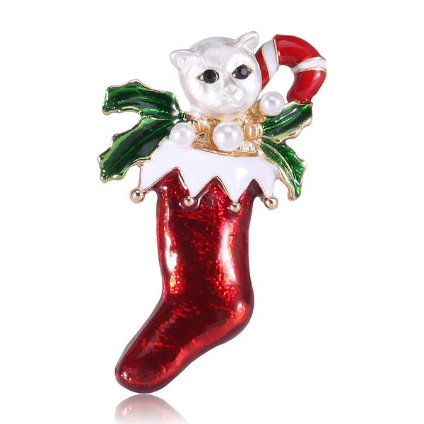 factory clothing accessories neckpin fashion creative alloy drip oil christmas gift socks cat brooch christmas
factory clothing accessories neckpin fashion creative alloy drip oil christmas gift socks cat brooch christmas