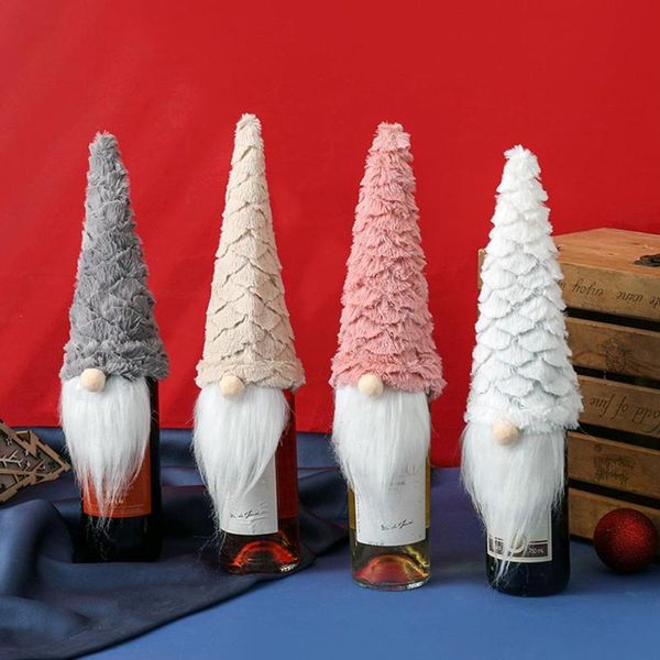 christmas decorations wine bottle covers gnome faceless doll champagne cover 2022 year navidad dinner table decor
christmas decorations wine bottle covers gnome faceless doll champagne cover 2022 year navidad dinner table decor