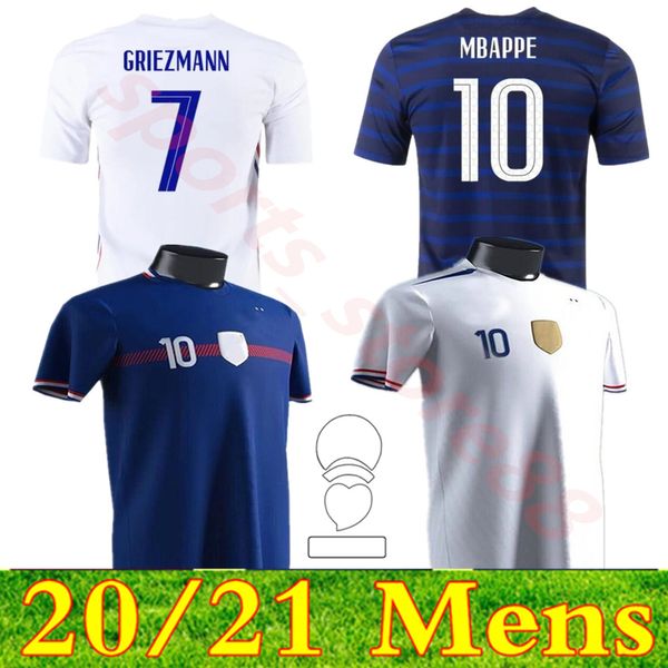 

man + kids 2021 griezmann mbappe soccer jersey kante 20 21 centenary pogba shirt maillot de football france zidane giroud matuidi kimpembe n, Black;yellow