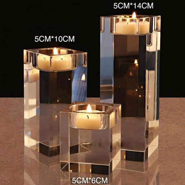 candle holders crystal candlestick romantic holder dinner table centerpiece square cube stick elegant home wedding decoration
candle holders crystal candlestick romantic holder dinner table centerpiece square cube stick elegant home wedding decoration