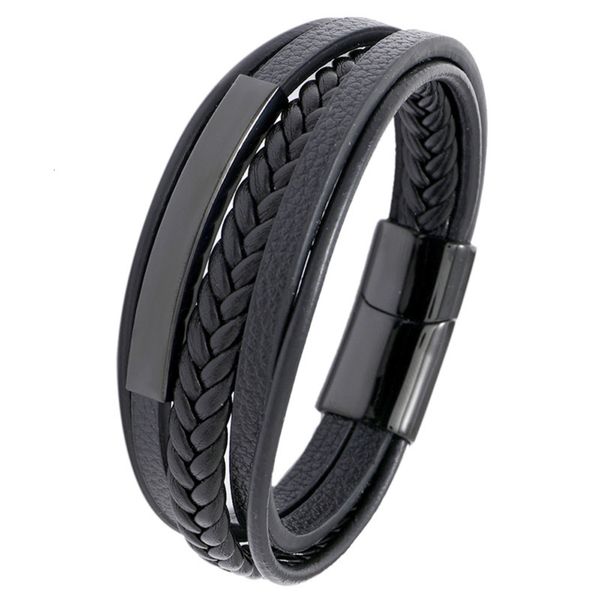 chain leisure harajuku style simple stainless steel hip hop leather bracelet personality black
chain leisure harajuku style simple stainless steel hip hop leather bracelet personality black
