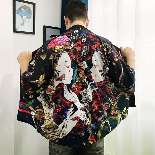 kimono man japanese clothing haori yukata men cosplay obi geisha clothes japanese kimono man samurai shirt costume 2028, Red
kimono man japanese clothing haori yukata men cosplay obi geisha clothes japanese kimono man samurai shirt costume 2028, Red