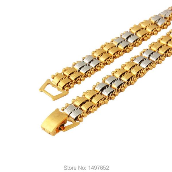 link chain ethiopia 2022 trendy gold color bracelets women men gifts linklink, Black
link chain ethiopia 2022 trendy gold color bracelets women men gifts linklink, Black