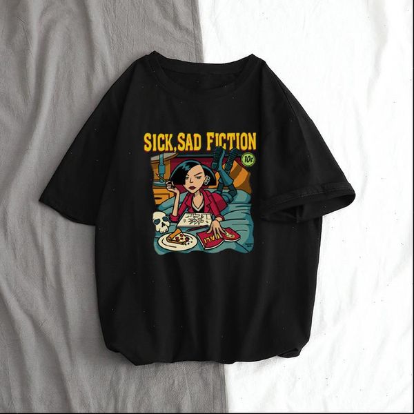 harajuku summer eww feelings spoof women t shirts letter ins print tees ulzzang short sleeve casual chic loose cartoon funny, White
harajuku summer eww feelings spoof women t shirts letter ins print tees ulzzang short sleeve casual chic loose cartoon funny, White