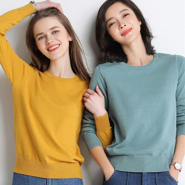 women's sweaters women knitted solid sweater long sleeve o neck collar casual loosed thin pullover ladies autumn winter knitwear female, White;black
women's sweaters women knitted solid sweater long sleeve o neck collar casual loosed thin pullover ladies autumn winter knitwear female, White;black