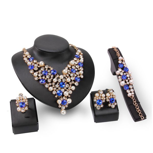 jewelry set exaggerated jewelry bridal costume accessories necklace earrings four piece, Slivery;golden
jewelry set exaggerated jewelry bridal costume accessories necklace earrings four piece, Slivery;golden