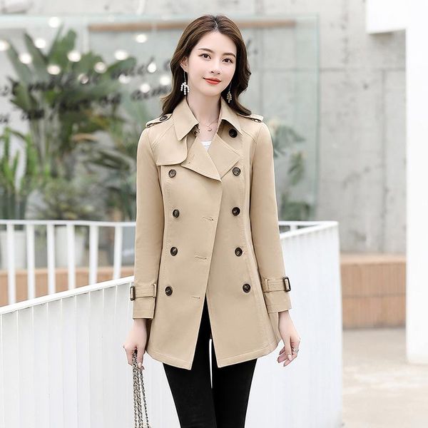 women's trench coats windbreaker female autumn 2021 british style high-end temperament this year's coat long source manufacturer, Tan;black
women's trench coats windbreaker female autumn 2021 british style high-end temperament this year's coat long source manufacturer, Tan;black