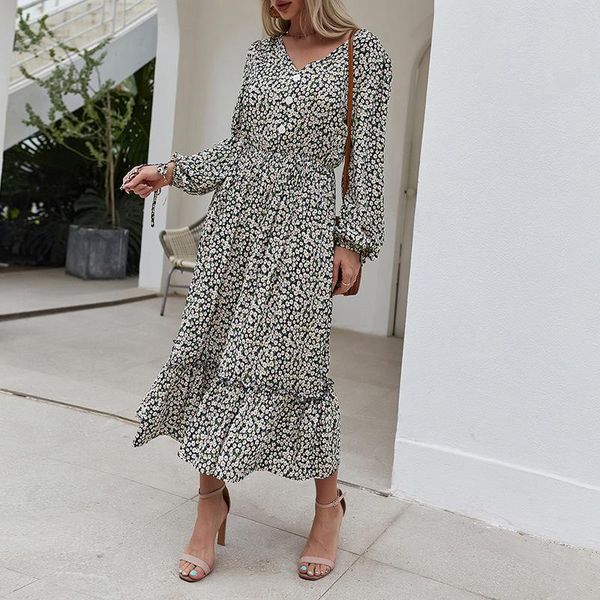 casual dresses summer fashion long women dress bohemian pattern with flower beach for v-neck clothes, Black;gray
casual dresses summer fashion long women dress bohemian pattern with flower beach for v-neck clothes, Black;gray