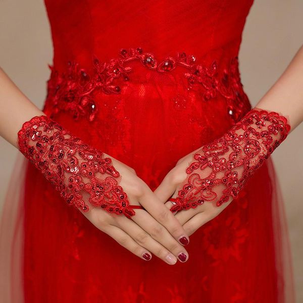 bridal gloves wholesale white elegant write fingerless short paragraph rhinestone wedding
bridal gloves wholesale white elegant write fingerless short paragraph rhinestone wedding