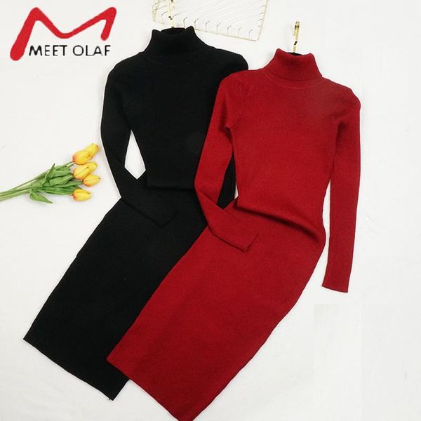 elegant turtleneck knitted dress women autumn winter sweater dresses lady slim bodycon long sleeve bottoming vestidos casual, Black;gray
elegant turtleneck knitted dress women autumn winter sweater dresses lady slim bodycon long sleeve bottoming vestidos casual, Black;gray