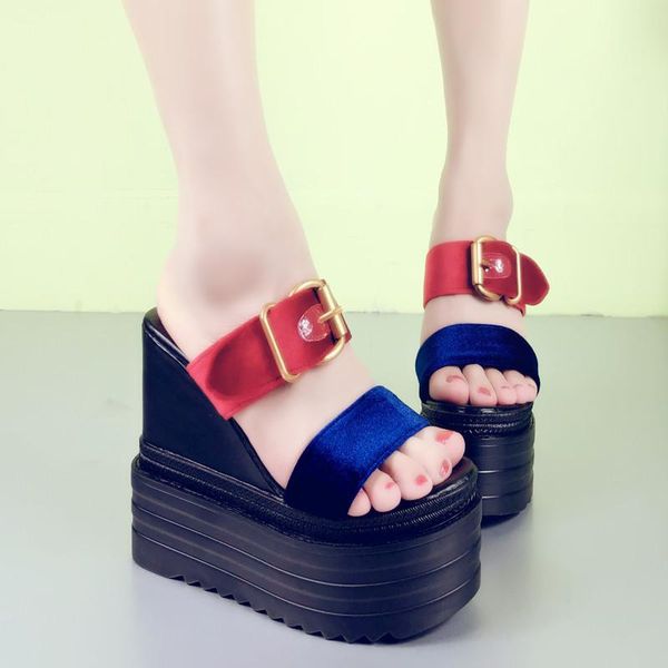 slippers wedges 2021 wild muffin thick bottom straw fashion sandals and small size elegant female flip flop 14 cm, Black
slippers wedges 2021 wild muffin thick bottom straw fashion sandals and small size elegant female flip flop 14 cm, Black