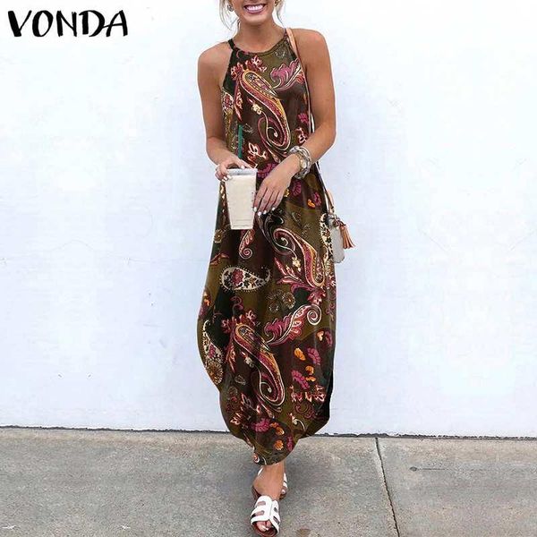 casual dresses summer beach dress spaghetti strap retro printed bohemian 2021 vonda holiday sundress vestidos robe femme, Black;gray
casual dresses summer beach dress spaghetti strap retro printed bohemian 2021 vonda holiday sundress vestidos robe femme, Black;gray