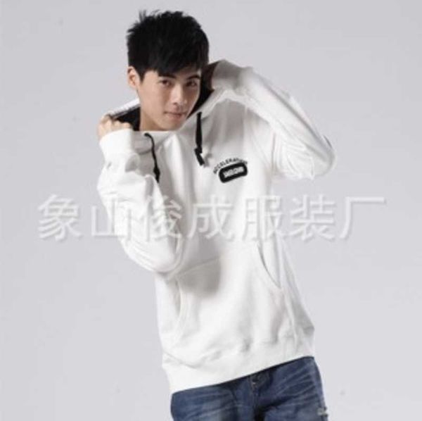tracksuits pure color men's plush hooded advertising shirt sports coat long sleeve sweater autumn and winter men, Gray
tracksuits pure color men's plush hooded advertising shirt sports coat long sleeve sweater autumn and winter men, Gray