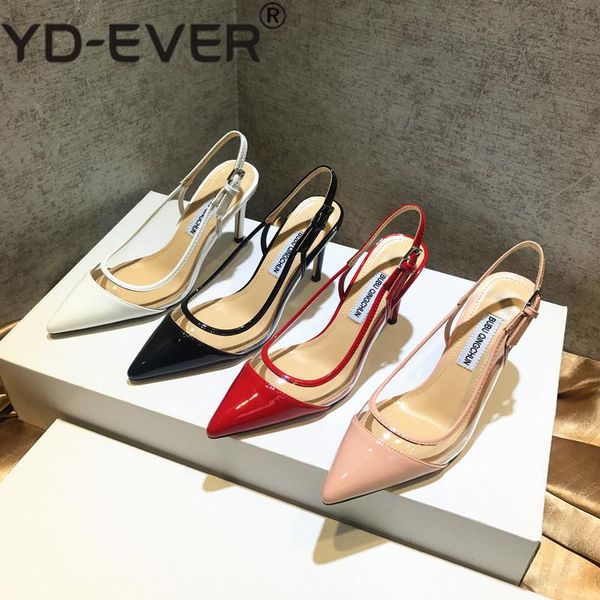 dress shoes fashion women pumps lady clear transparent pointy toe high heels slingback 8, Black
dress shoes fashion women pumps lady clear transparent pointy toe high heels slingback 8, Black