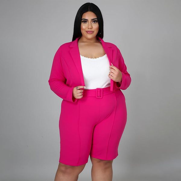 plus size tracksuits sets commute office ladies 2 piece set women notched cardigan and shorts matching suit temperament suits wholesale, Black
plus size tracksuits sets commute office ladies 2 piece set women notched cardigan and shorts matching suit temperament suits wholesale, Black