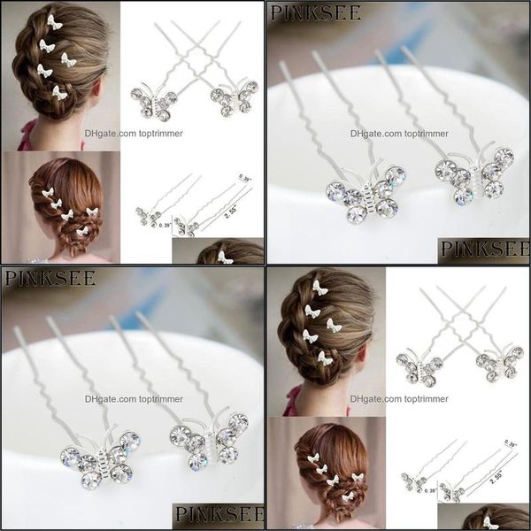 bun maker & tools products20pcs lots bridal crystal wedding butterfly hair pins clips bridesmaid jewelry aessories wholesale drop delivery 2, Brown
bun maker & tools products20pcs lots bridal crystal wedding butterfly hair pins clips bridesmaid jewelry aessories wholesale drop delivery 2, Brown