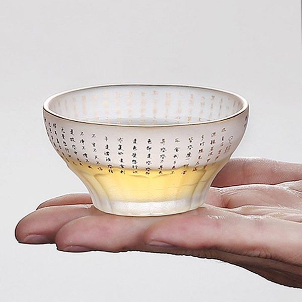 cups & saucers 55/130ml heat-resistant glass teacup buddhist scripture tea cup bowl chinese master home decoration accessories
cups & saucers 55/130ml heat-resistant glass teacup buddhist scripture tea cup bowl chinese master home decoration accessories
