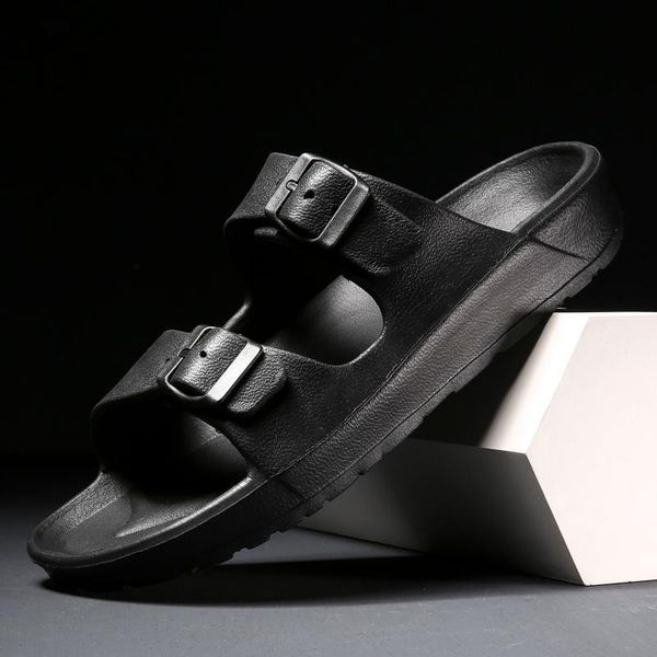 sandals men pool summer outdoor beach shoes pvc casual water shower slippers sandalia masculina, Black
sandals men pool summer outdoor beach shoes pvc casual water shower slippers sandalia masculina, Black