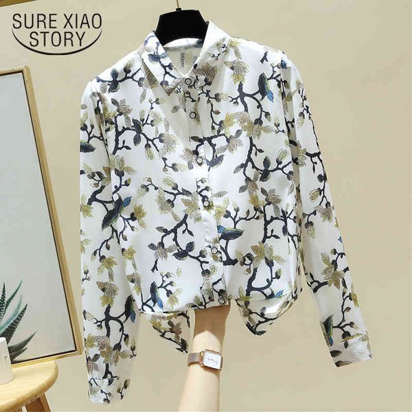 fashion vintage chiffon blouse plus size blouses casual cardigan printed long sleeve shirt women 11511 210415, White
fashion vintage chiffon blouse plus size blouses casual cardigan printed long sleeve shirt women 11511 210415, White