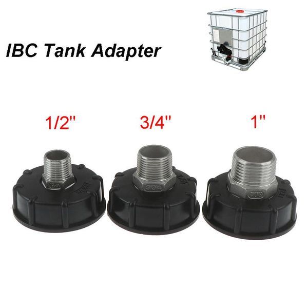 60mm thread ibc water tank adapter garden fittings replacement 1/2" 3/4" 1" watering equipments
60mm thread ibc water tank adapter garden fittings replacement 1/2" 3/4" 1" watering equipments