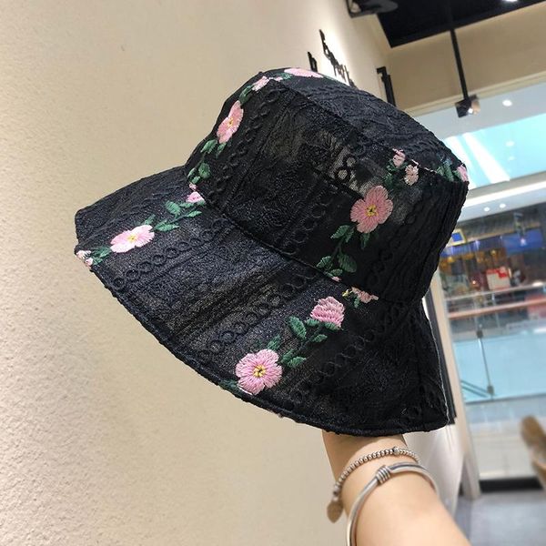 wide brim hats korean flower embroidered thin fisherman hat woman spring summer japanese travel sun shade sunscreen ins basin tide, Blue;gray
wide brim hats korean flower embroidered thin fisherman hat woman spring summer japanese travel sun shade sunscreen ins basin tide, Blue;gray