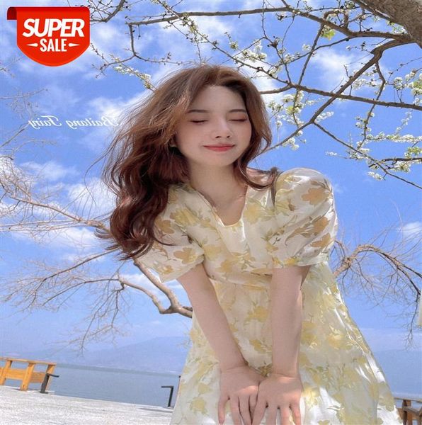 women's day retro waist and thin mid-length super fairy fashion puff sleeve flower princess dress #uq0a, Black;gray
women's day retro waist and thin mid-length super fairy fashion puff sleeve flower princess dress #uq0a, Black;gray