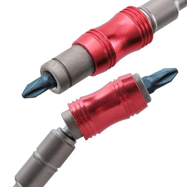 hand tools chrome vanadium steel magnetic angle extension adapter for 1/4\" hex drill bit
hand tools chrome vanadium steel magnetic angle extension adapter for 1/4\" hex drill bit