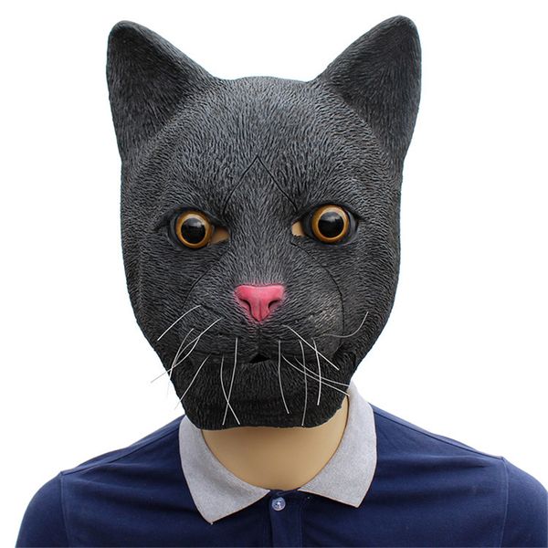 costume accessories halloween animal carnival party lifelike black cat latex masks cosplay costume fancy dress props, Silver
costume accessories halloween animal carnival party lifelike black cat latex masks cosplay costume fancy dress props, Silver