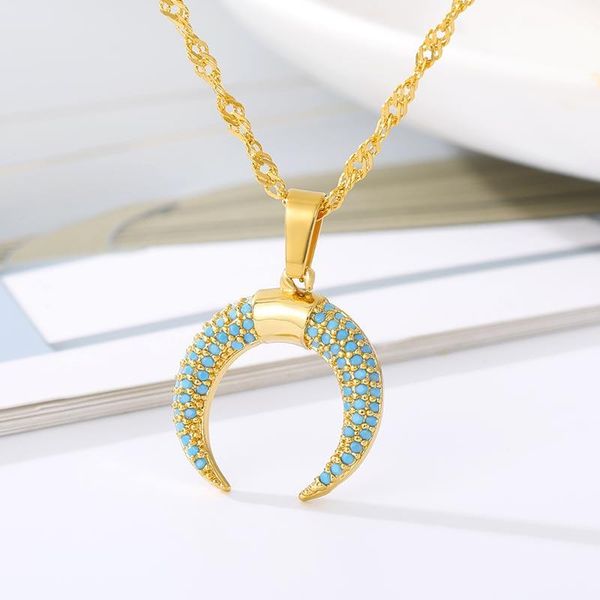 zircon moon necklaces for women crystal horn crescent pendant charms cz necklace jewelry gifts hip hop bijoux femme, Silver
zircon moon necklaces for women crystal horn crescent pendant charms cz necklace jewelry gifts hip hop bijoux femme, Silver