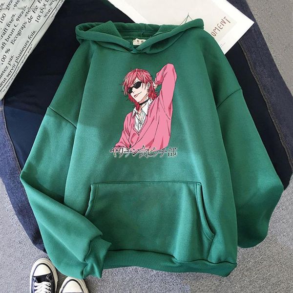 men's hoodies & sweatshirts anime cartoon yarichin b club print spring kawaii hoodie sweatshirt women men long sleeves fashion casual, Black
men's hoodies & sweatshirts anime cartoon yarichin b club print spring kawaii hoodie sweatshirt women men long sleeves fashion casual, Black