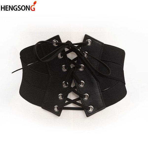 belts lace up bandage belt women wide black leather waist band elastic stretch cross for dress clothing, Black;brown
belts lace up bandage belt women wide black leather waist band elastic stretch cross for dress clothing, Black;brown