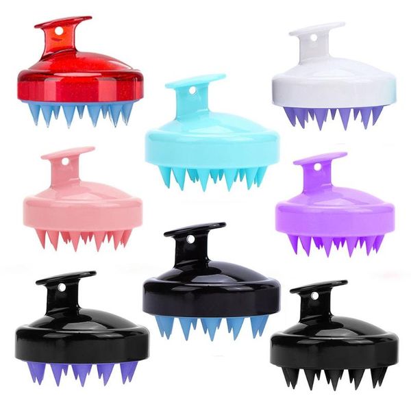silicone head body scalp massage brush comb shampoo hair washing shower bath spa slimming brushes, Silver
silicone head body scalp massage brush comb shampoo hair washing shower bath spa slimming brushes, Silver