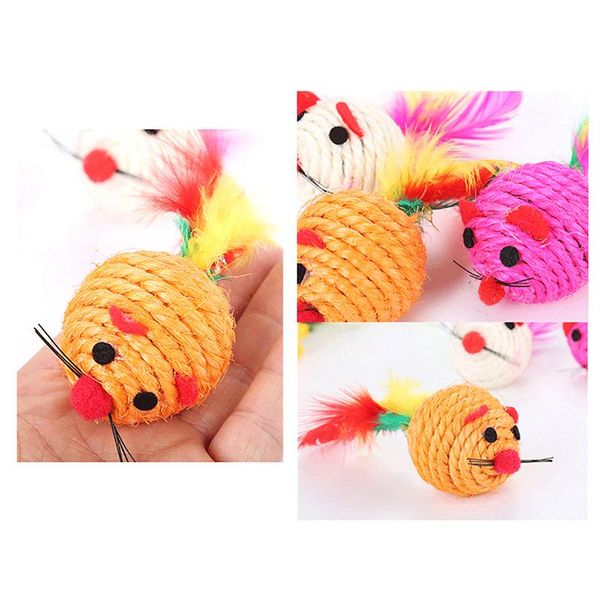 cat toys 1pcs random color sisal mouse toy funny interactive pet chase simulation kittens bite dorakitten
cat toys 1pcs random color sisal mouse toy funny interactive pet chase simulation kittens bite dorakitten