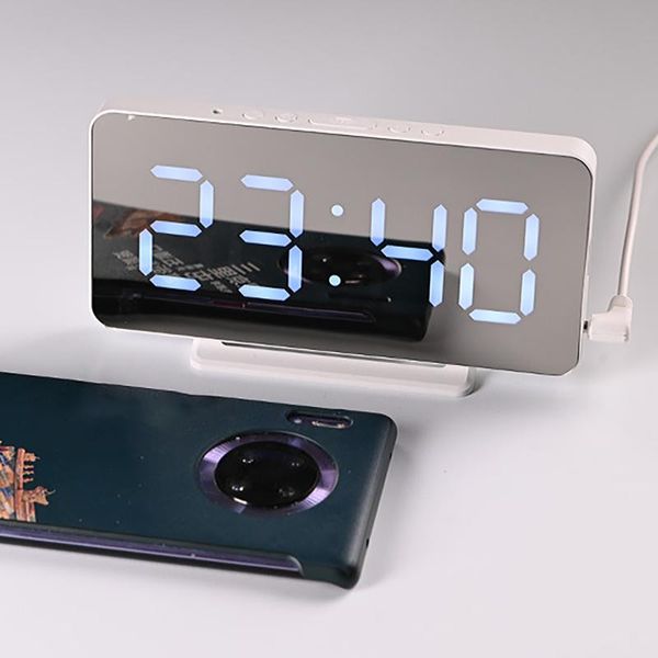 other clocks & accessories creative large screen led mirror clock usb charging posensitive digital sleep alarm home decoration
other clocks & accessories creative large screen led mirror clock usb charging posensitive digital sleep alarm home decoration