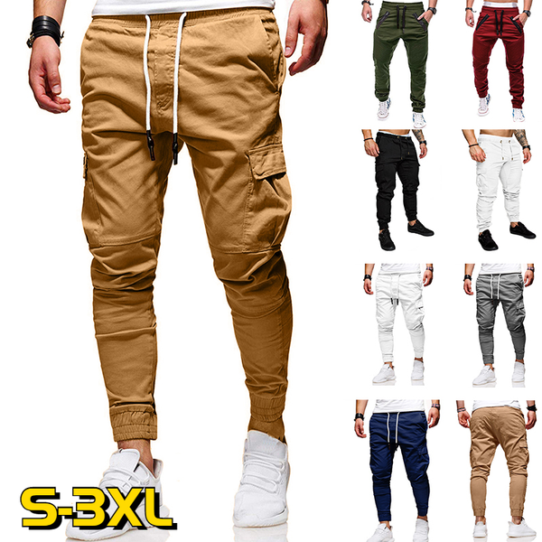 styles fashion mens cargo casual solid multi-pocket trousers pants plus size joggers sweatpants trousers, Black
styles fashion mens cargo casual solid multi-pocket trousers pants plus size joggers sweatpants trousers, Black