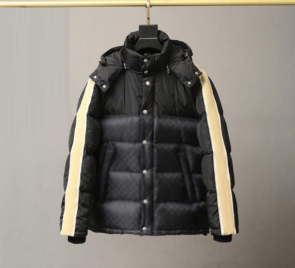 men's down parka reflective male classic double g long sleeve letter decoration downs jacket winter parka coat ladies casual outdoor cl, Black
men's down parka reflective male classic double g long sleeve letter decoration downs jacket winter parka coat ladies casual outdoor cl, Black