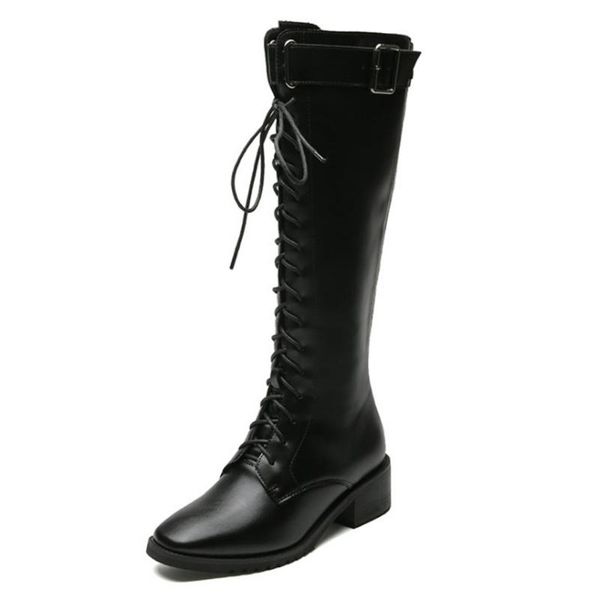 boots lapolaka winter women motorcycle keep warm lace-up lady knee high for dress culb party, Black
boots lapolaka winter women motorcycle keep warm lace-up lady knee high for dress culb party, Black