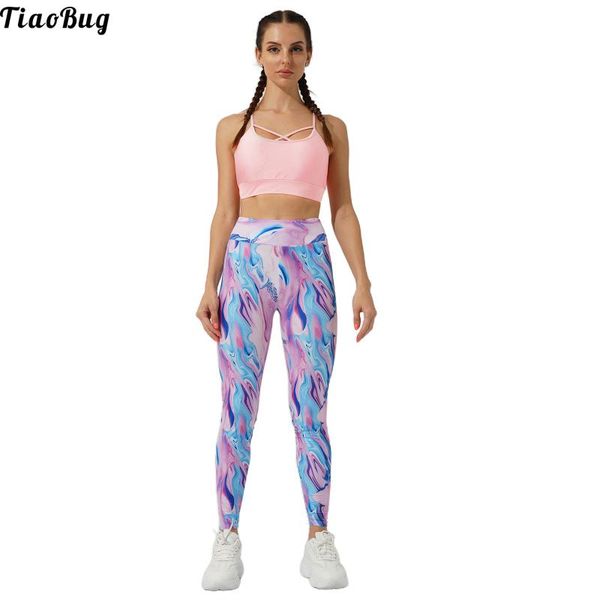 yoga outfit tiaobug summer women clothes set sleeveless crisscross front y-shape back padded with print leggings gym fitness suit
yoga outfit tiaobug summer women clothes set sleeveless crisscross front y-shape back padded with print leggings gym fitness suit