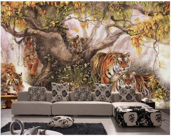 wallpapers custom po 3d wallpaper chinese style tiger forest background living room home decor wall murals for walls 3 d
wallpapers custom po 3d wallpaper chinese style tiger forest background living room home decor wall murals for walls 3 d