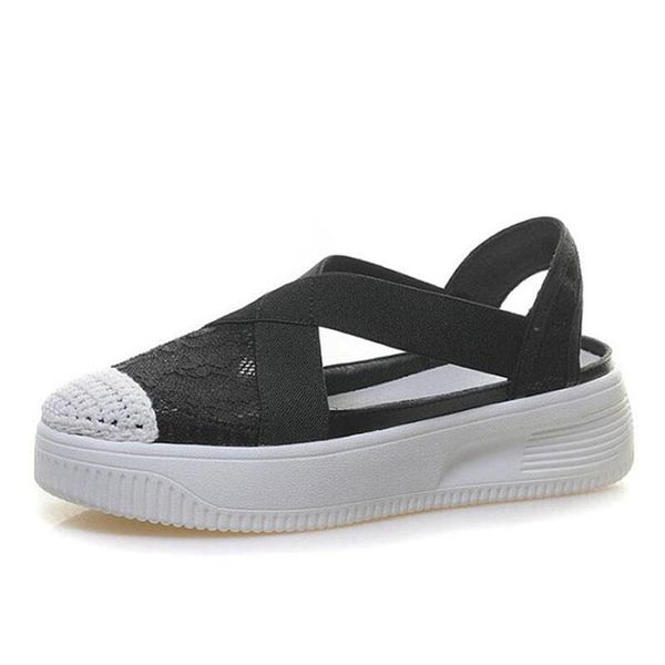 women sandals summer shoes woman soft bottom wedges for platform heels gladiator, Black
women sandals summer shoes woman soft bottom wedges for platform heels gladiator, Black