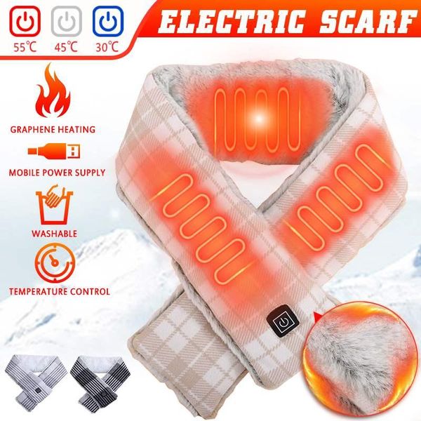 cycling caps & masks usb heated winter scarf women adjust temperature electric heating neckerchief collar thermal neck wrap warmer gift, Black
cycling caps & masks usb heated winter scarf women adjust temperature electric heating neckerchief collar thermal neck wrap warmer gift, Black